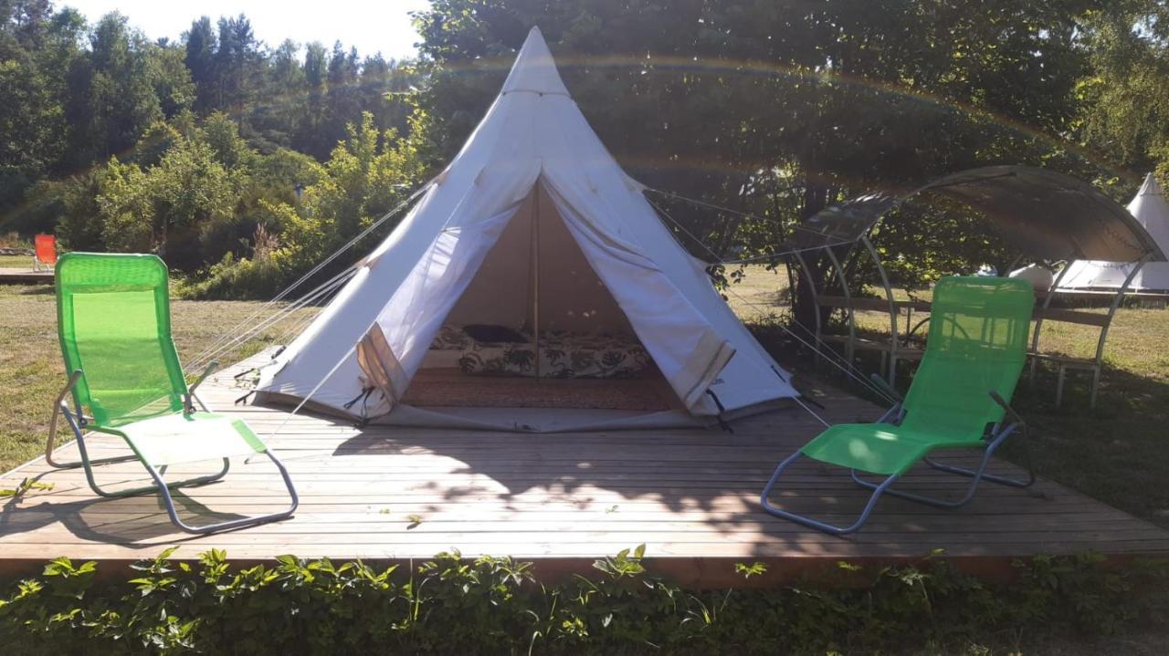 Hotel Glamping Fluffy Horns - Glempings Pukainie Ragi Plieņciems Exteriér fotografie